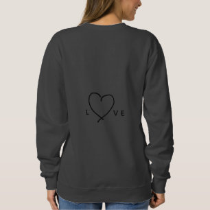 Liebe Herz Sweatshirt