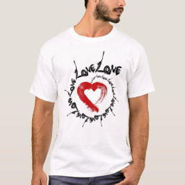 Liebe Herz T - Shirt