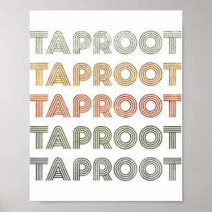 Liebe Herz Taproot T-Shirt Grunge Vintager Stil Sc Poster