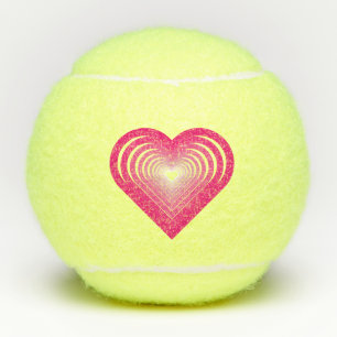 Liebe Herz-Tennis-Balls Tennisbälle