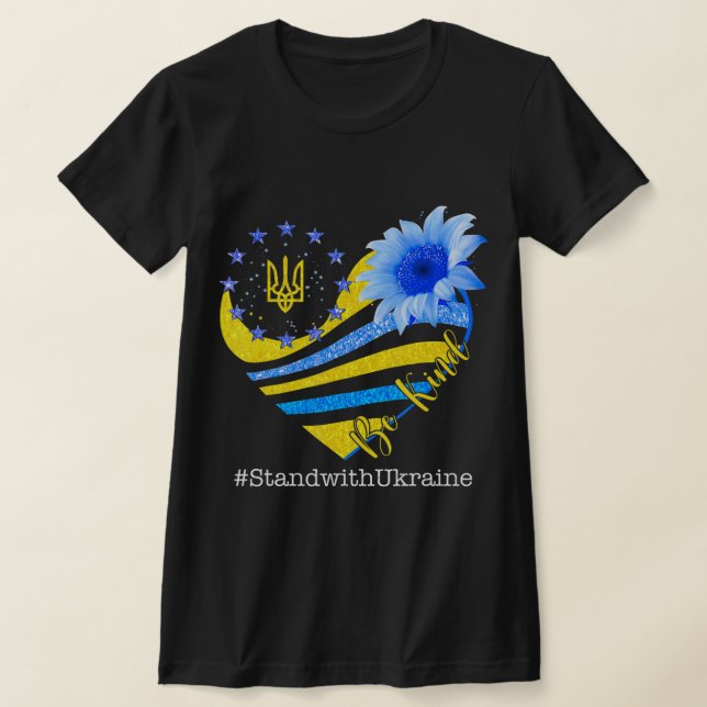 Liebe Herz Ukraine ist freundlich zu Ukraine Ukra T-Shirt (Ablage )