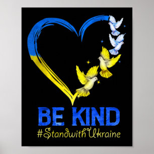 Liebe Herz Ukraine Taumeln Ukraine ist freundlich Poster