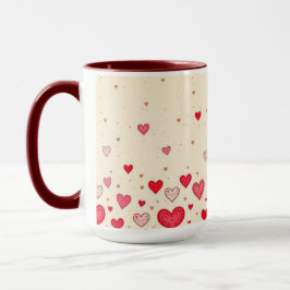 Liebe, Herz, Valentine, Hochzeit - Tasse, Cup Tasse