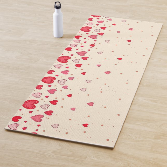 Liebe, Herz, Valentine, Hochzeit - Yoga Mat Yogamatte (Beispiel)