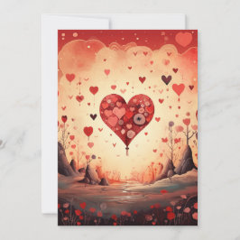 Liebe Herz: Wenn ich es Ihnen sage - Valentine Lie Feiertagskarte