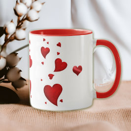 Liebe Herzen 2 Tasse