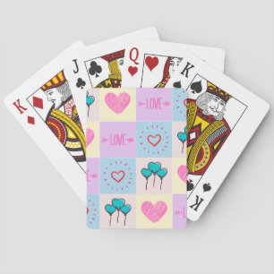 Liebe Herzen Schlüsselanhänger Magnet Ankündigung  Spielkarten