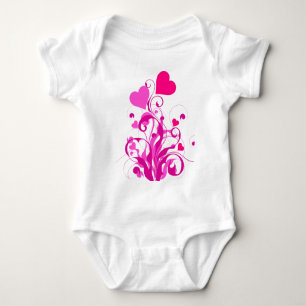 Liebe Herzformen Baby Strampler