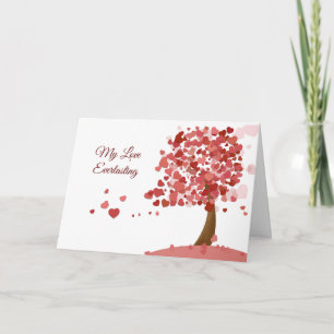 Liebe Herzklopfen Valentinstag Jahrestag Karte
