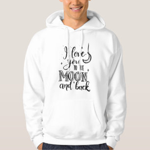 Liebe Herzstück Valentinstag Paare Niedliches Son Hoodie