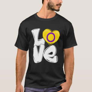 LIEBE Herzunterstützung LGBTQ Pride Month LGBT Int T-Shirt
