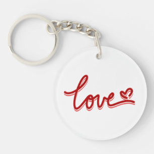 Liebe Herzvalentine Schlüsselanhänger