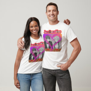 Liebe hier braut T-Shirt