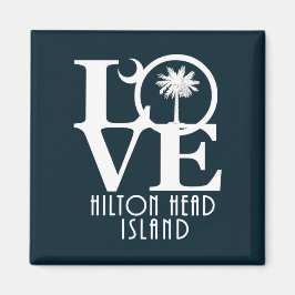 LIEBE Hilton Head Island Magnet