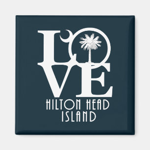 LIEBE Hilton Head Island Magnet