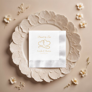 Liebe, Hochzeit Servietten Mit Folie