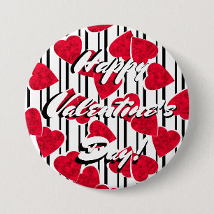 Liebe, Hochzeit, Valentinstag Button