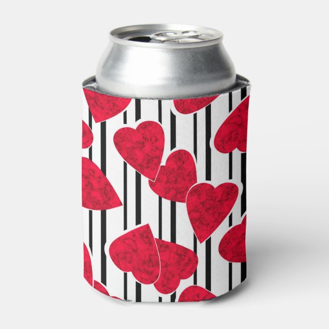 Liebe, Hochzeit, Valentinstag Dosenkühler (Kanne Vorderseite)