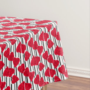 Liebe, Hochzeit, Valentinstag Tischdecke
