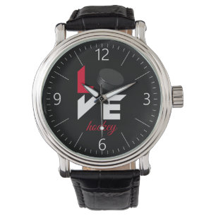 Liebe Hockey Armbanduhr