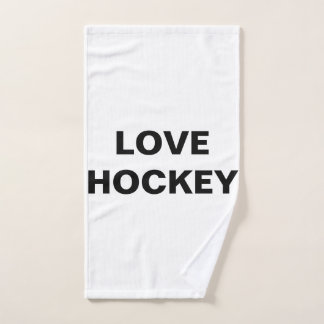 LIEBE-HOCKEY-BAD-TUCH HANDTUCH