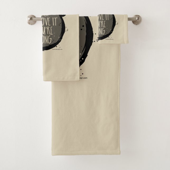 Liebe Hockey Badhandtuch Set (Insitu)