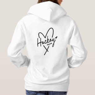 Liebe Hockey Mama Personalisiert Hoodie