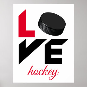 Liebe Hockey Poster