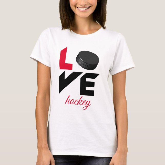 Liebe Hockey T-Shirt (Vorderseite)