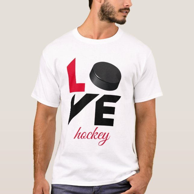 Liebe Hockey T-Shirt (Vorderseite)