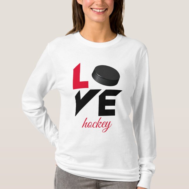 Liebe Hockey T-Shirt (Vorderseite)