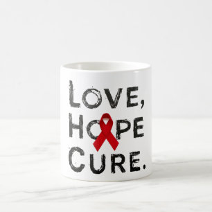 Liebe, Hoffnung, Heilung Kaffeetasse