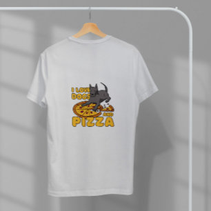 Liebe Hogs Pizza T-Shirt