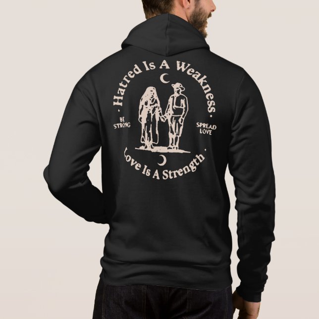Liebe Hoodie (Rückseite)
