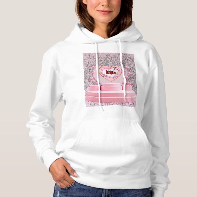 Liebe Hoodie (Vorderseite)