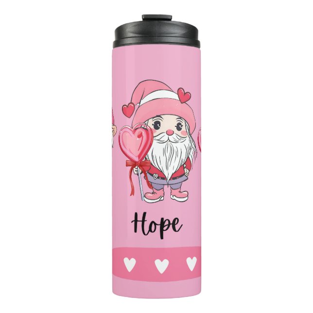 Liebe Hope glaube Valentinstag Geschenk Thermosbecher (Vorderseite)