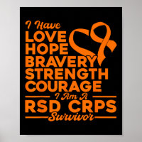 Liebe Hope Strength Courength Rsd Crps Awareness
