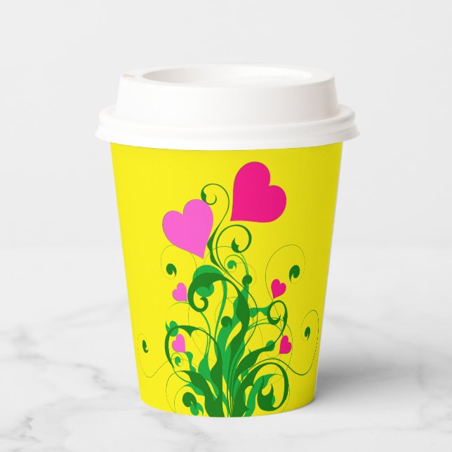 Liebe Hörbaum Pappbecher (Rückseite)