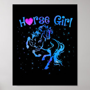 Liebe Horse Girl Poster
