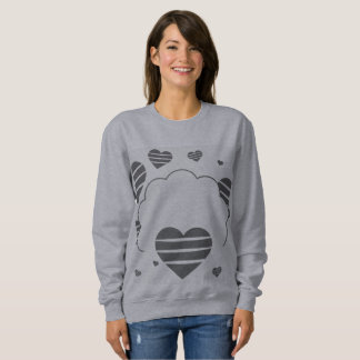 Liebe Hört Gray Women's Basic Sweatshirt
