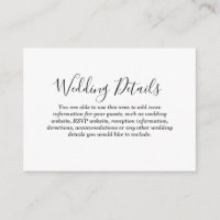 Liebe Hört Hochzeitdetails - Eintrittskarte