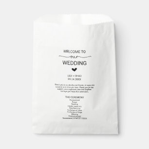 Liebe hört Hochzeitsfeier Confetti Toss Geschenktütchen