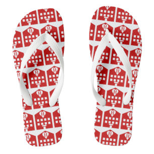 Liebe Hotel Japanese Emoji Flip Flops