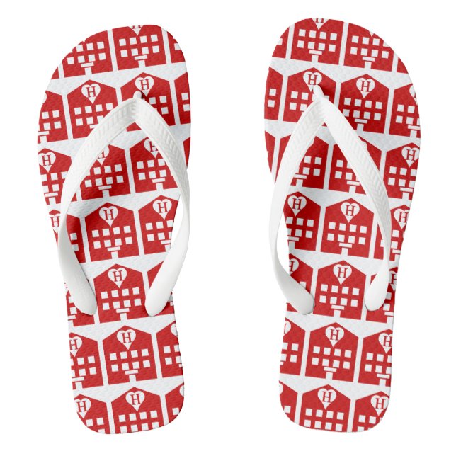 Liebe Hotel Japanese Emoji Flip Flops (Fußbett)