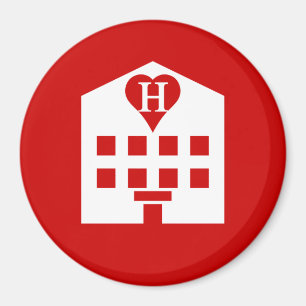 Liebe Hotel Japanese Emoji Magnet