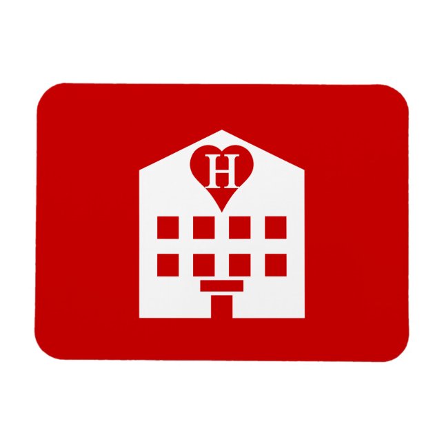 Liebe Hotel Japanese Emoji Magnet (Horizontal)