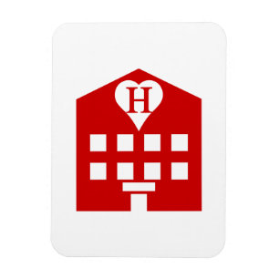 Liebe Hotel Japanese Emoji Magnet