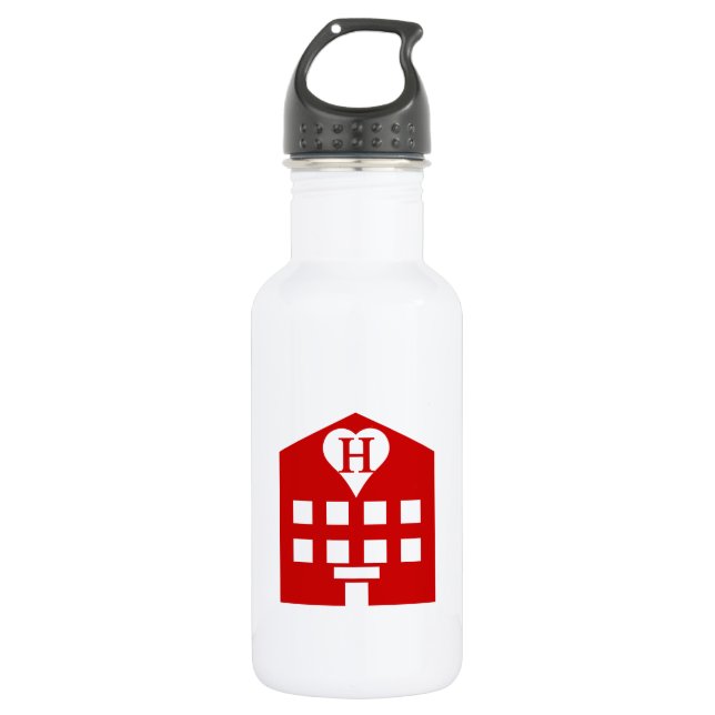 Liebe Hotel Japanese Emoji Trinkflasche (Vorderseite)