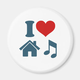 Liebe House Music White Magnet   Ibiza-Tanz