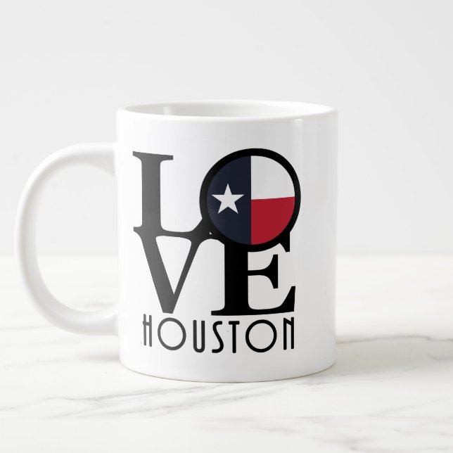 LIEBE Houston 20oz Jumbo-Tasse (Links)